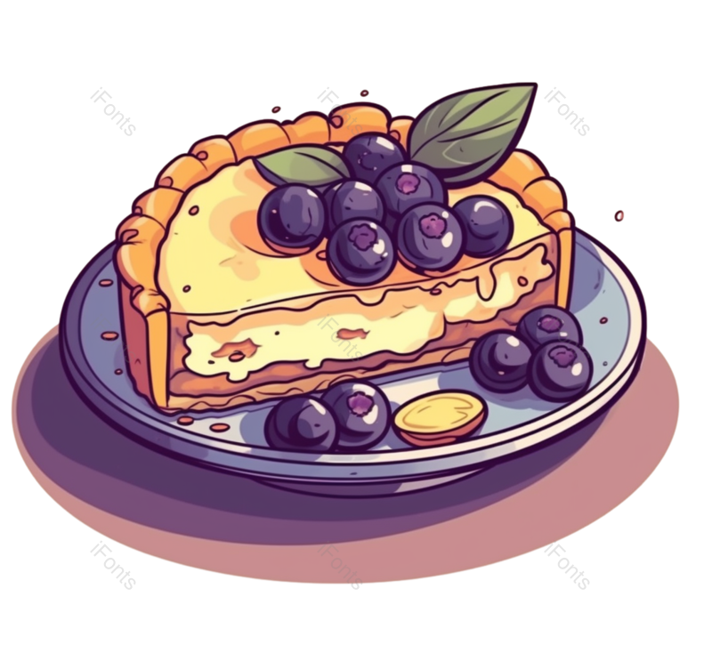 清新图片,浪漫元素,可爱的PNG,紫色免抠素材